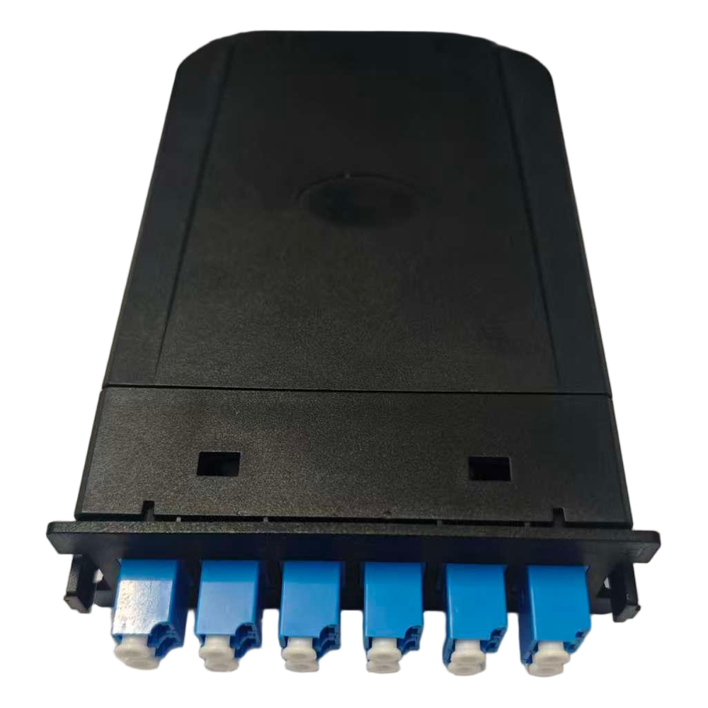 12-fiber MPO-LC cassette
