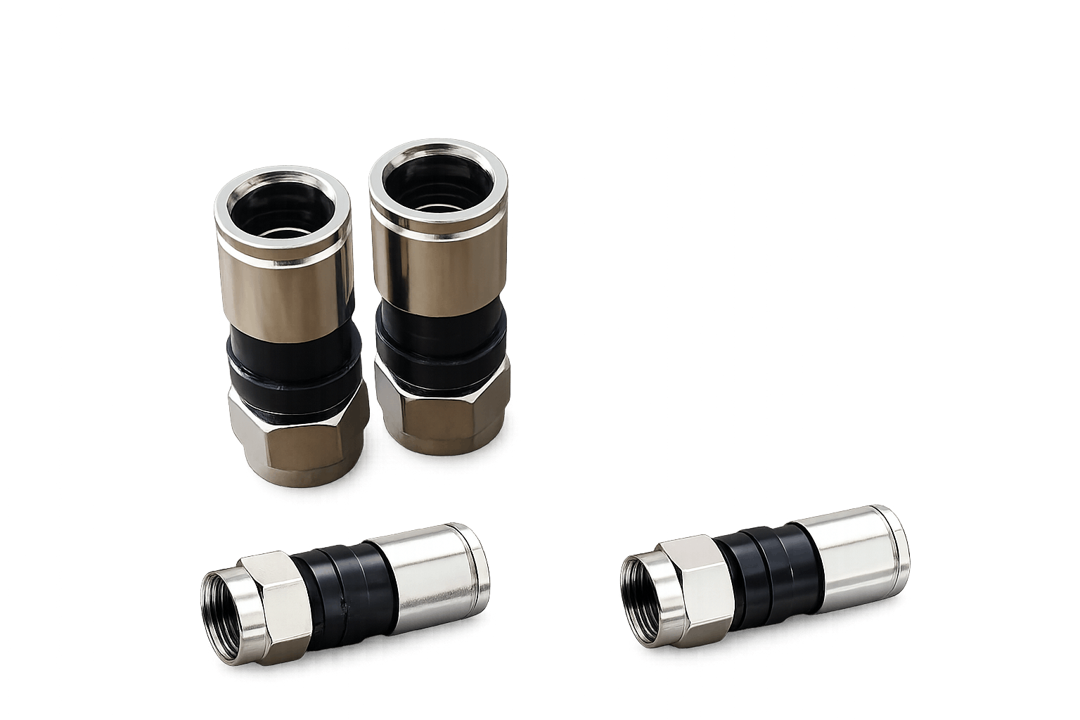 CPX-RG6-CF RG6 compression F connectors.